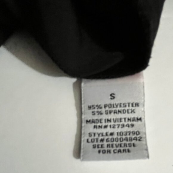 EMMA & MICHELE black Ruffle Leg Jumpsuit with Slits - Picture 14 of 16